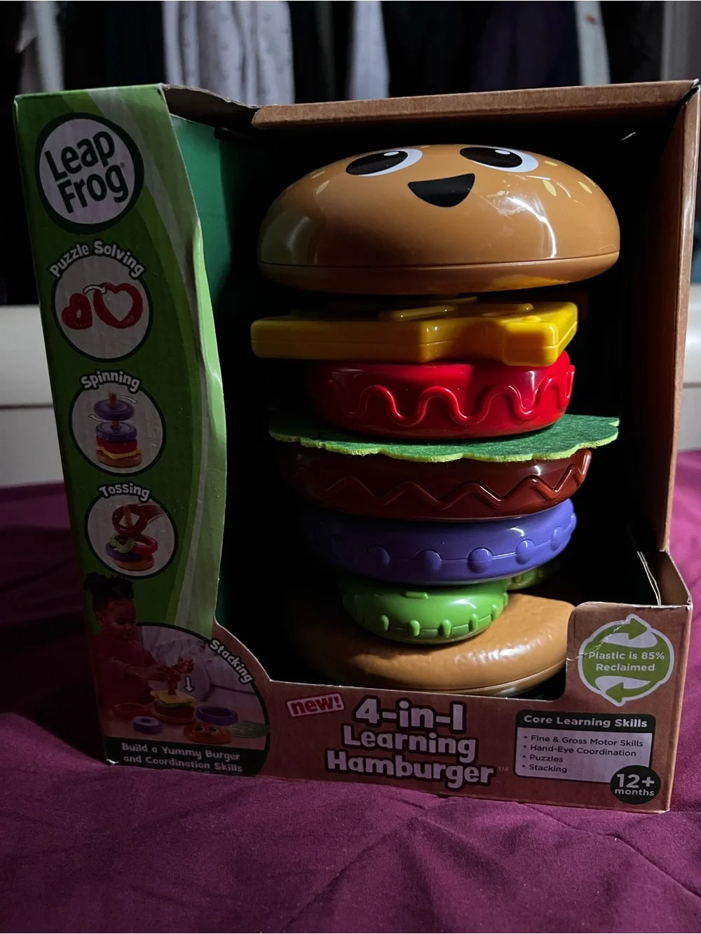 LeapFrog 4-in-1 Learning Hamburger Toy - Multicolor